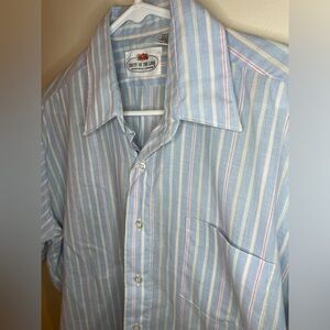 Vintage fruit of loom button down shirt